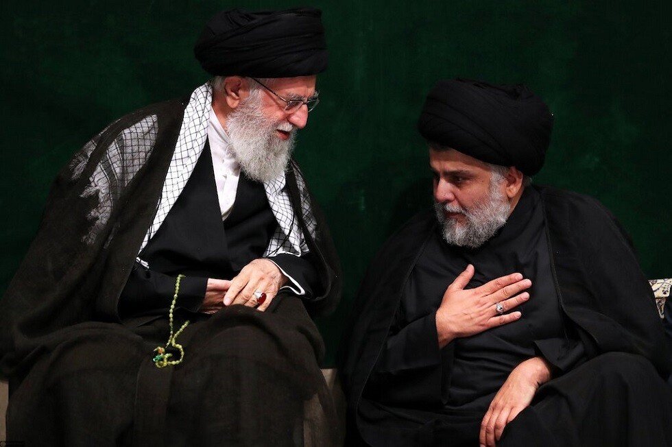 الصدر يلتقي خامنئي وسليماني في إيران