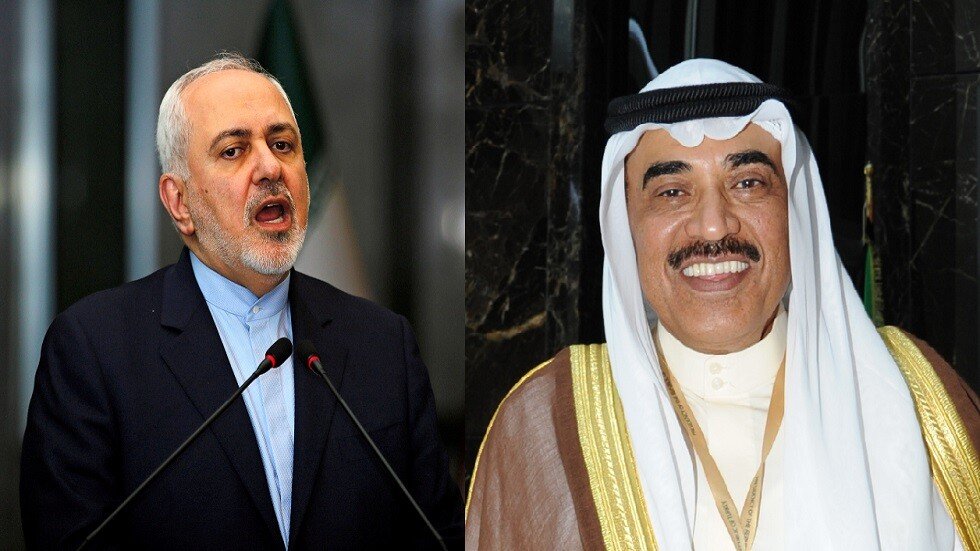 وزيرا الخارجية الكويتي والإيراني يبحثان تهدئة التوتر في المنطقة