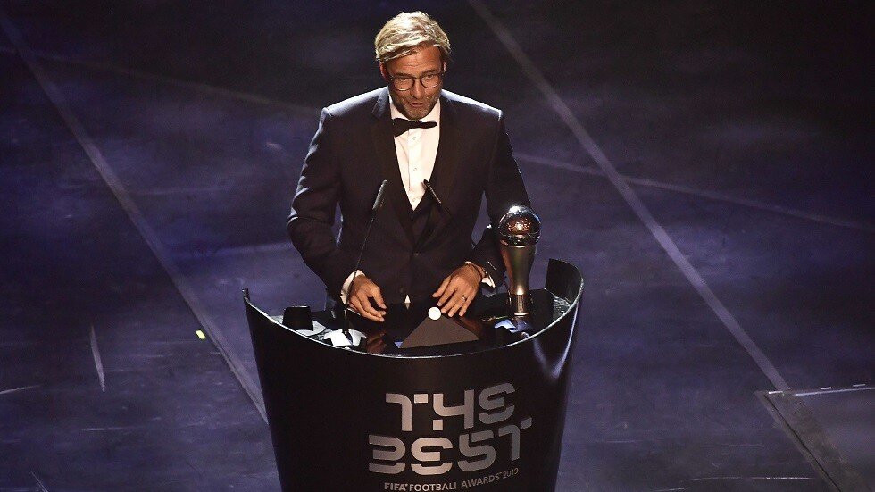 الألماني يورغن كلوب يتوج بجائزة أفضل مدرب لعام 2019