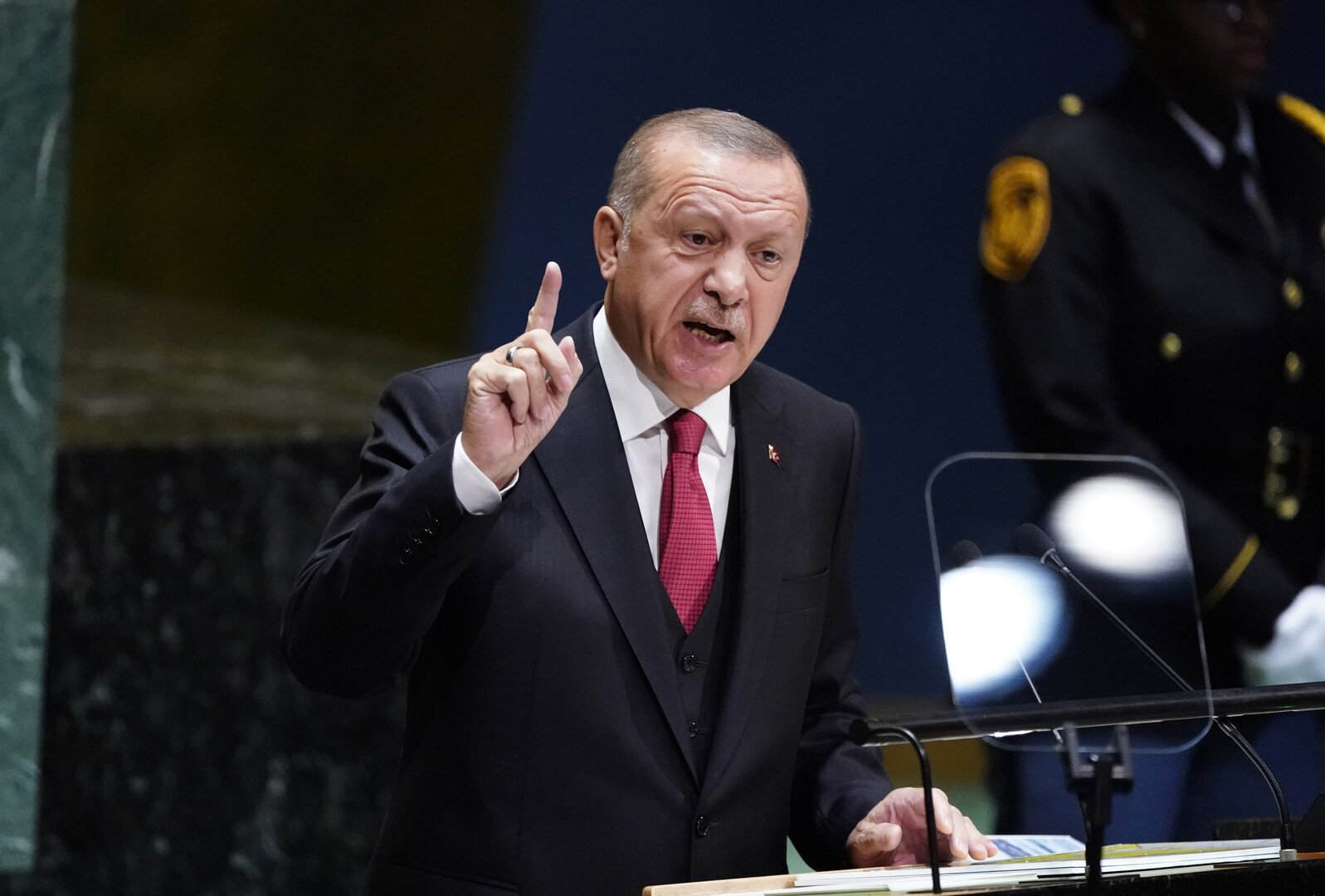 أردوغان يثير في الجمعية العامة قضيتي خاشقجي ومرسي