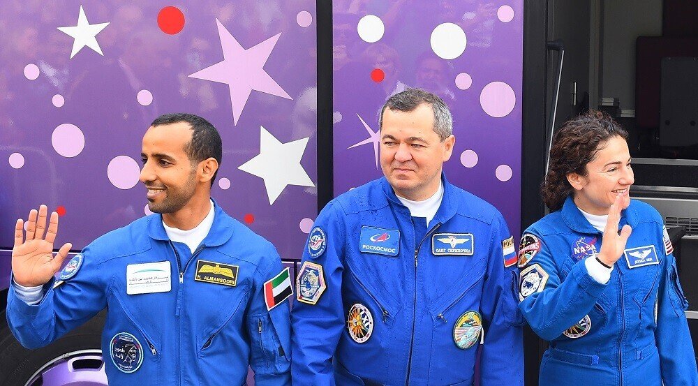محمد بن زايد: صعود ابن الإمارات إلى المحطة الفضائية خطوة تاريخية