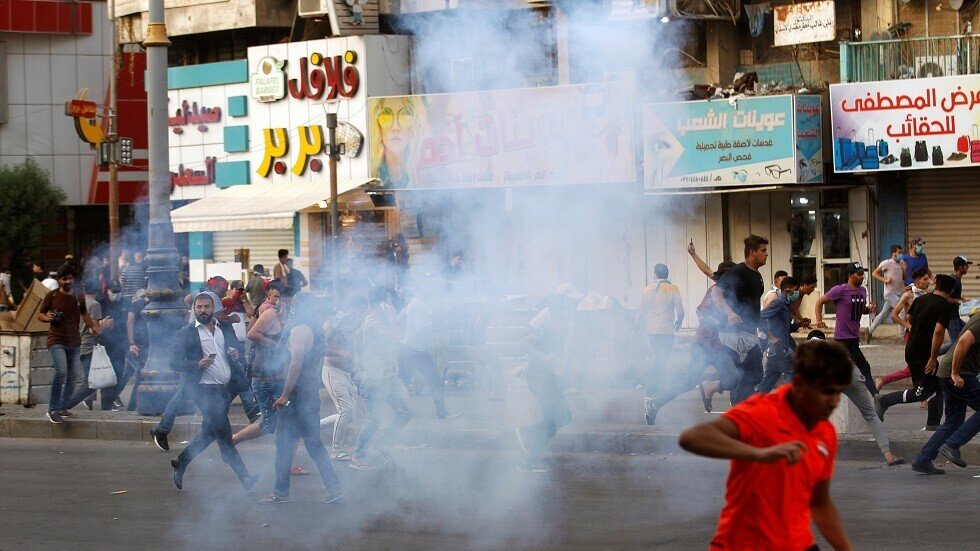 مراسلنا: تجمعات كبيرة في بغداد تمهيدا لمواصلة التظاهر