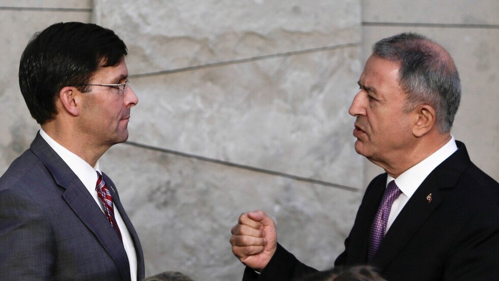 تركيا تهدد الولايات المتحدة بإنهاء العمل على إقامة المنطقة الآمنة شمالي سوريا