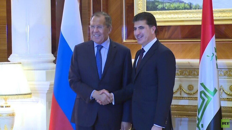 لافروف يؤكد لقيادات كردستان العراق عزم روسيا تعزيز التعاون مع الإقليم