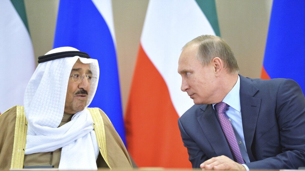 أمير الكويت يهنئ بوتين بعيد ميلاده