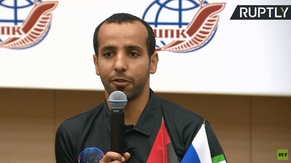 رائد الفضاء الإماراتي هزاع المنصوري: رواد الفضاء قدوة لأجيال قادمة