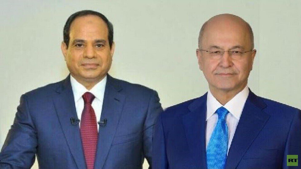 الرئيس المصري يبحث مع نظيره العراقي تطورات العملية العسكرية التركية في سوريا