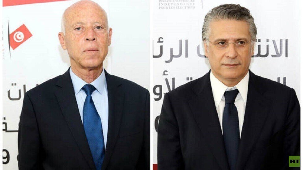 تونس.. مناظرة تلفزيونية بين مرشحي الرئاسة قيس سعيد ونبيل القروي