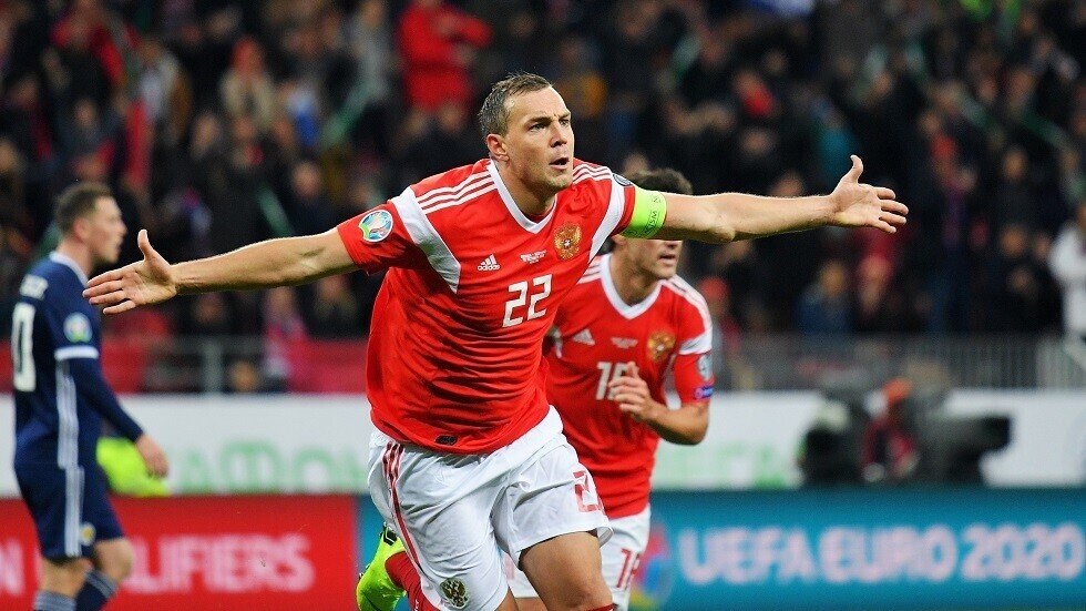 روسيا تقسو على إسكتلندا برباعية في تصفيات