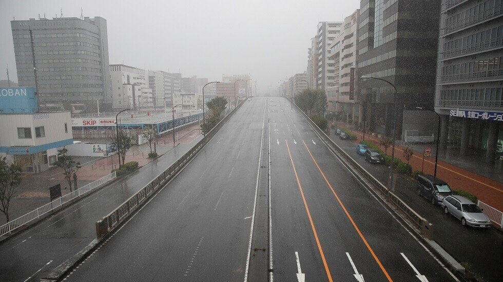 اليابان بصدد إجلاء أكثر من 4 ملايين نسمة تحسبا لإعصار 