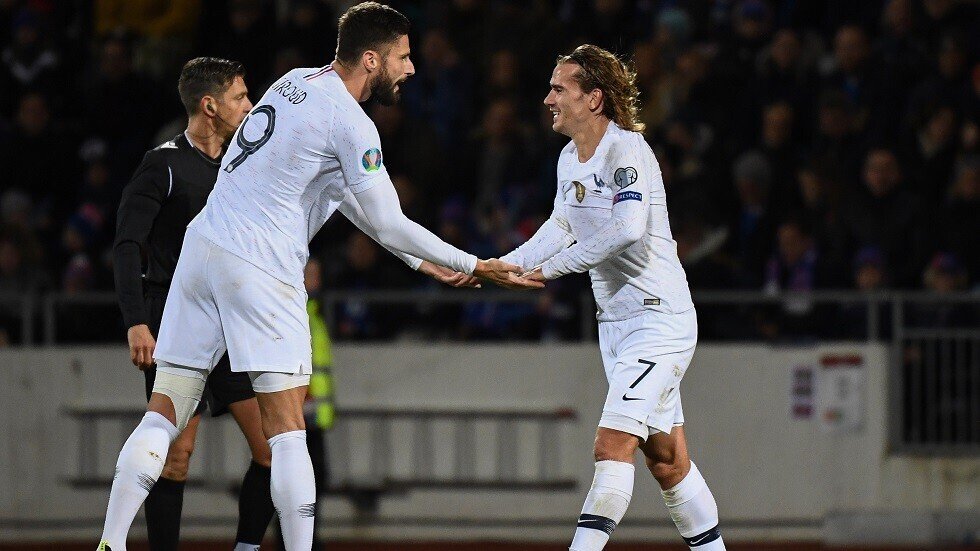 بالفيديو.. جيرو يقترب بفرنسا من نهائيات بطولة أوروبا 2020