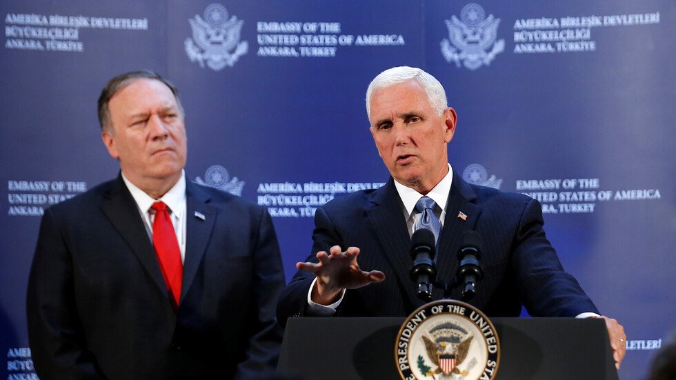 الولايات المتحدة تعلن التوصل إلى اتفاق مع تركيا حول وقف لإطلاق النار شمال شرق سوريا