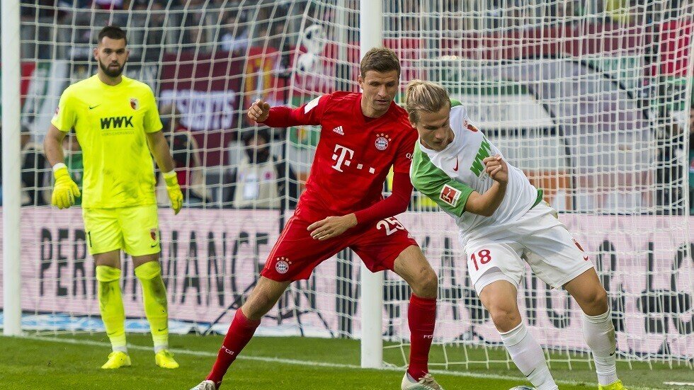 أوجسبورغ يفرض التعادل على بايرن ميونيخ (فيديو)