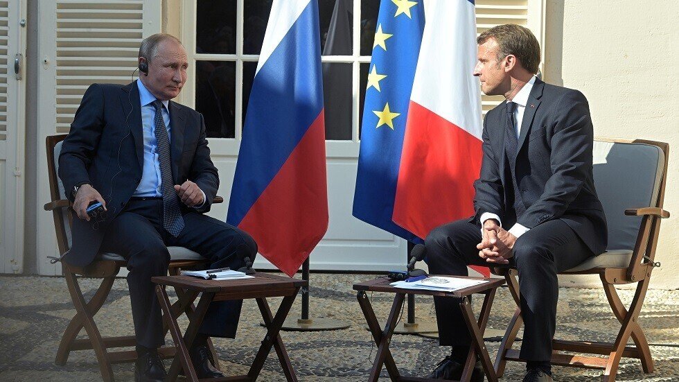 بوتين وماكرون يؤكدان على أهمية إطلاق حوار سوري سوري في إطار اللجنة الدستورية