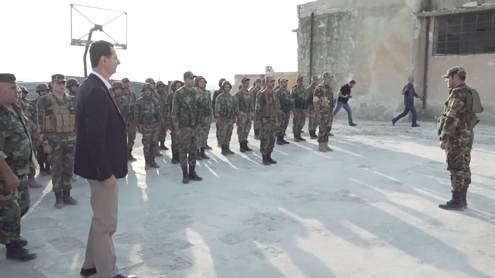 الأسد في إدلب