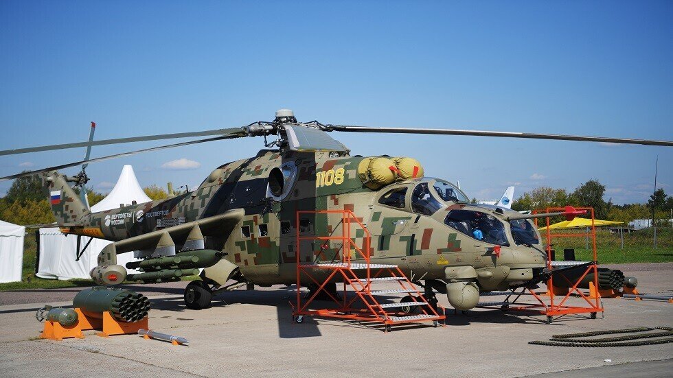 منتدى "روسيا – إفريقيا" يكشف عن نموذج مطور من مروحية "مي – 35 بي"