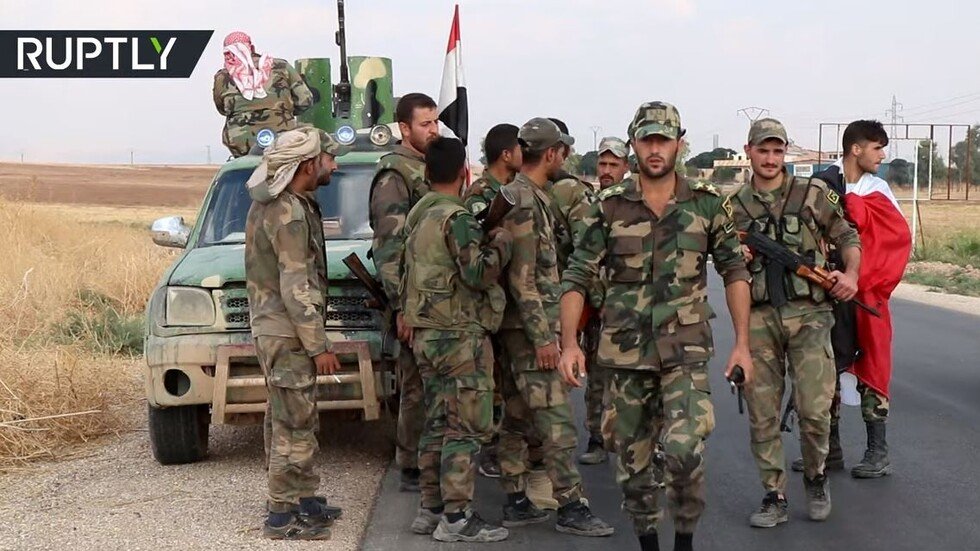 الجيش السوري ينتشر في مدينة الدرباسية الحدودية مع تركيا