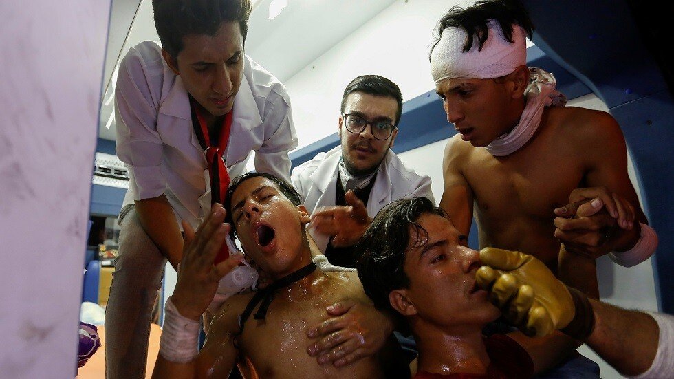 العراق.. تسجيل 70 حالة اختناق بالغاز بين المتظاهرين في بغداد