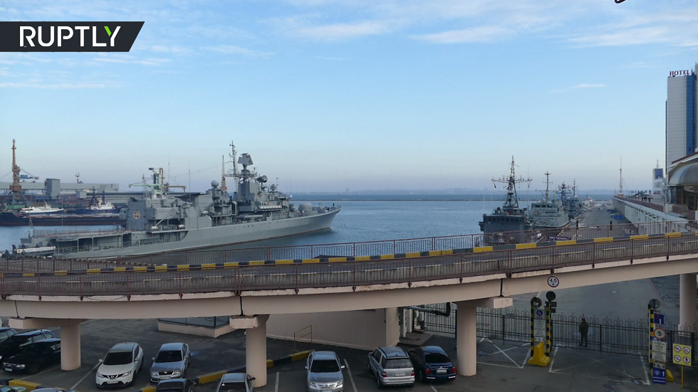 4 سفن حربية للناتو تصل إلى أوكرانيا