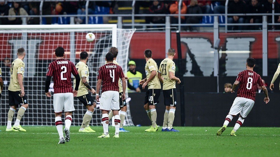 سوسو يقود ميلان للفوز على سبال (فيديو)