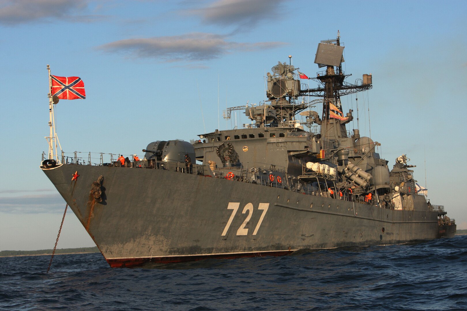 انطلاق مجموعة سفن روسية في دورية بعيدة تشمل المحيط الهندي