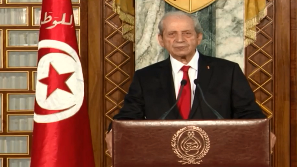 الرئيس التونسي المؤقت محمد الناصر