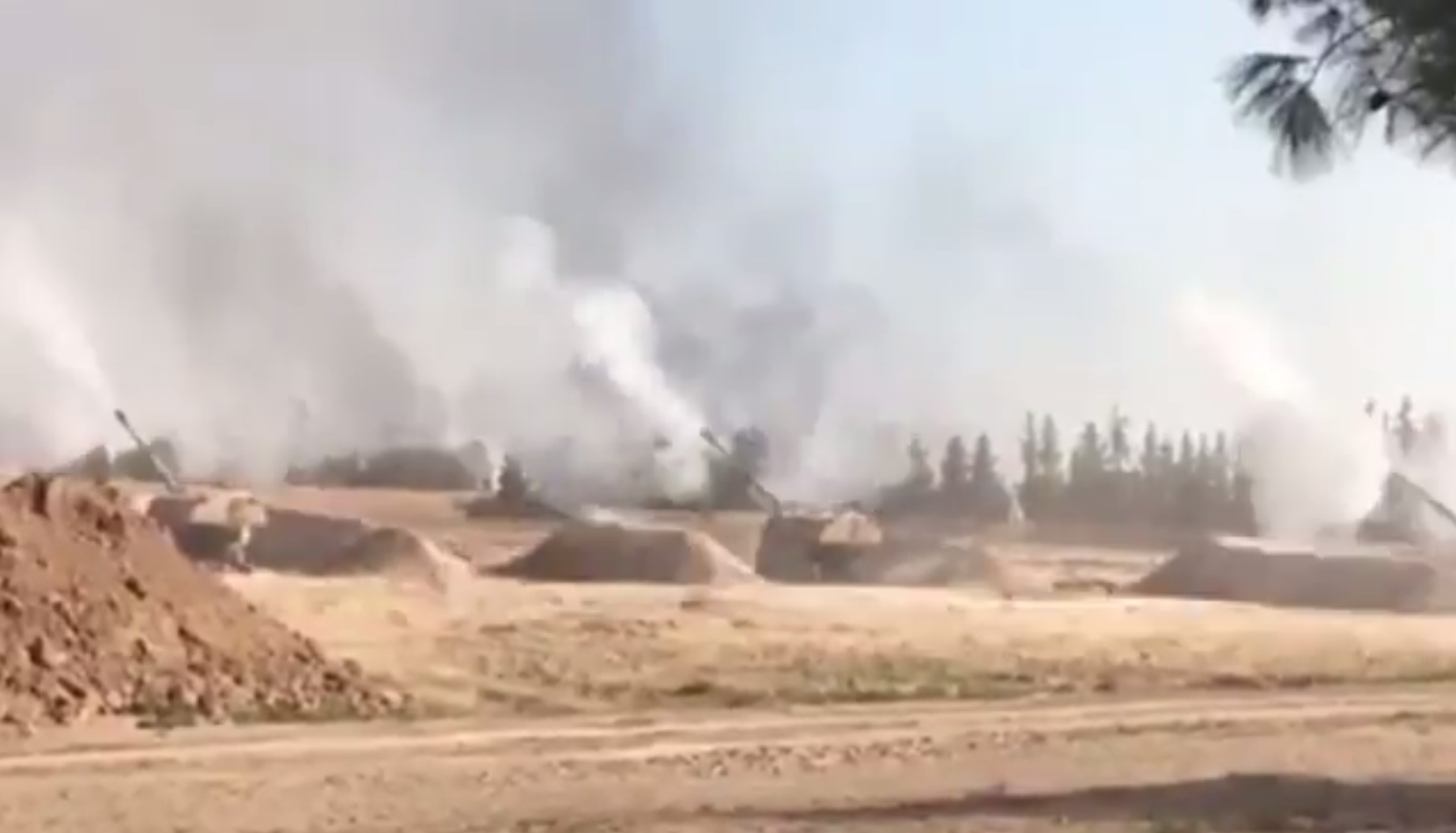 المدفعية التركية تضرب مواقع كردية في سوريا