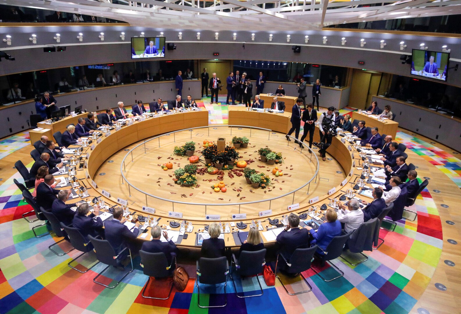 قمة الاتحاد الأوروبي في بروكسل يوم 17 أكتوبر