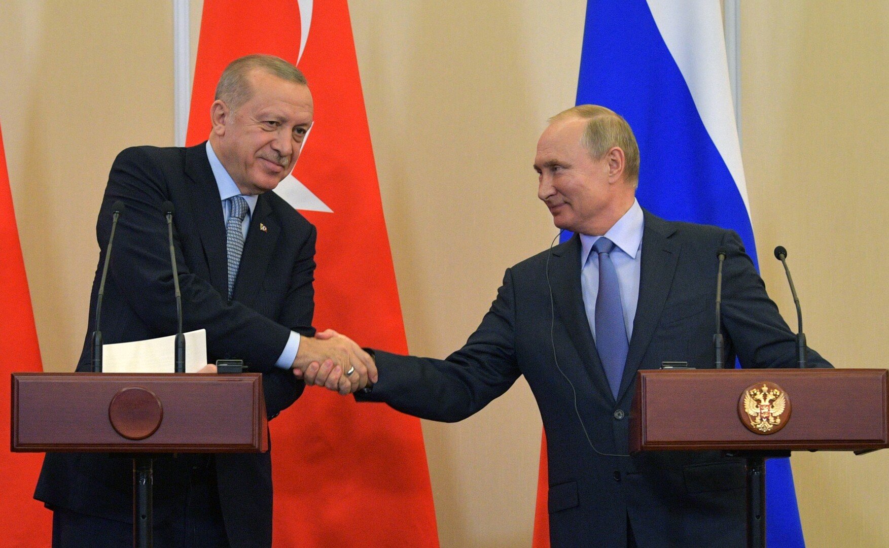 أردوغان: أبرمنا مع بوتين تفاهما تاريخيا حول سوريا