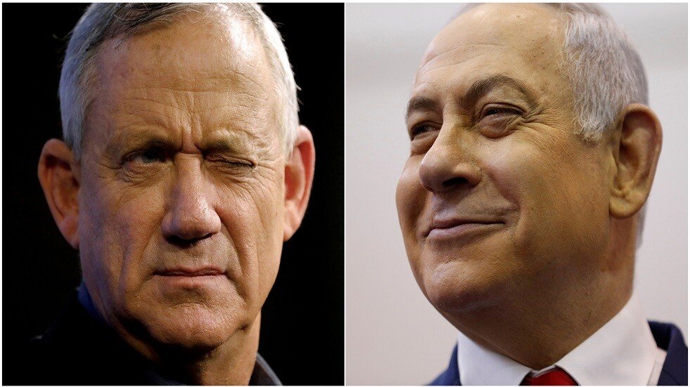 نتنياهو وغانتس يلتقيان في وزارة الأمن الإسرائيلية الأحد