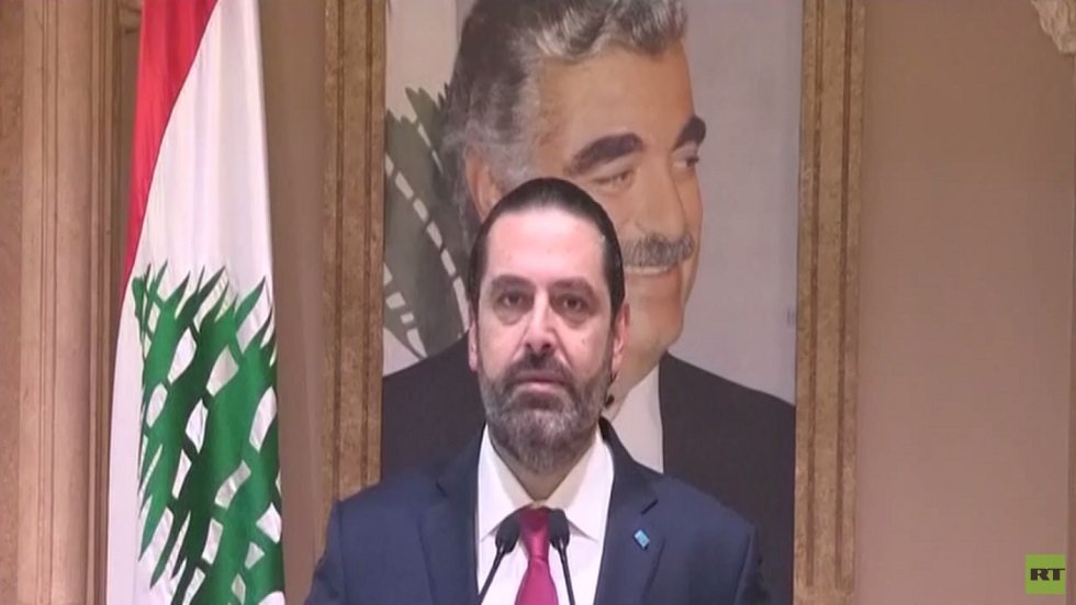الحريري يستقيل من رئاسة حكومة لبنان