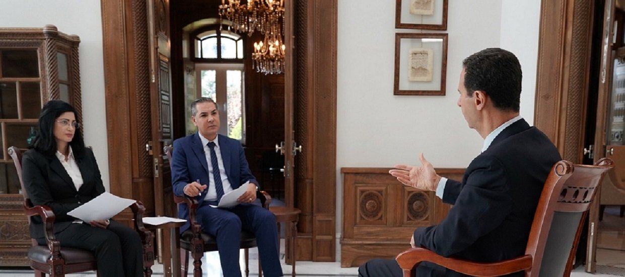 الأسد: البغدادي كان في السجون الأمريكية في العراق وأخرجوه ليلعب هذا الدور