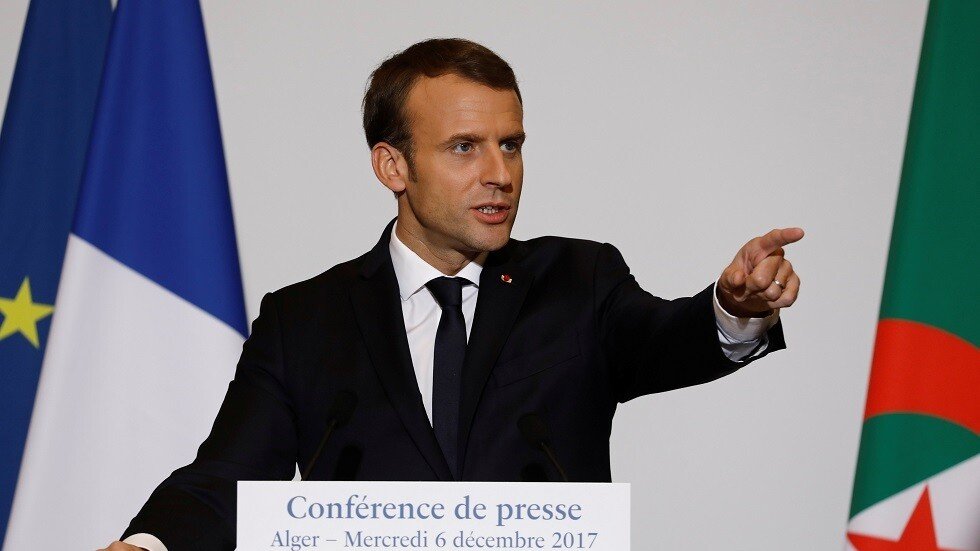 ماكرون يخاطب الجزائريين في ذكرى اندلاع ثورتهم ضد الاستعمار الفرنسي