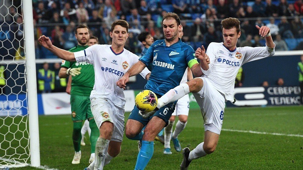 لا غالب ولا مغلوب في "موقعة" زينيت وتسيسكا (فيديو)