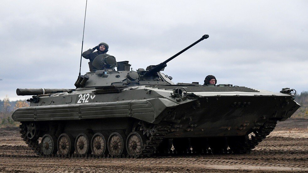 انتهاء اختبار عربة "بي إم بي – 2" المطورة