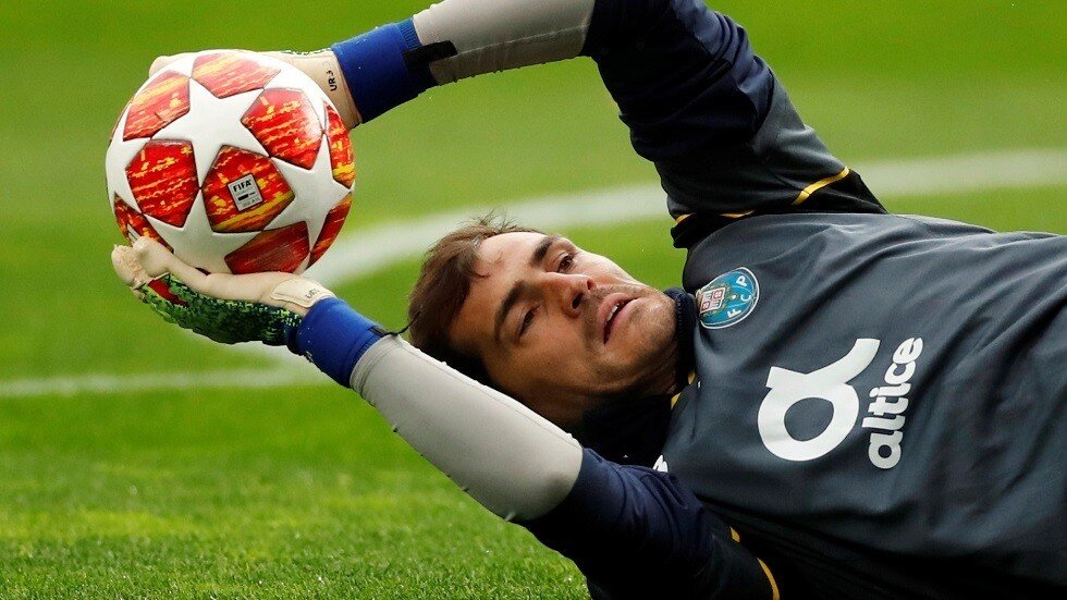 كاسياس يعود للتدريب بعد تجاوز أزمته القلبية