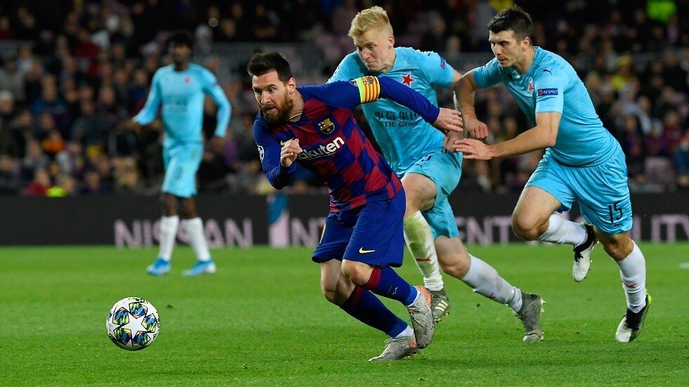 برشلونة يهدر نقطتين ثمينتين في دوري الأبطال (فيديو)
