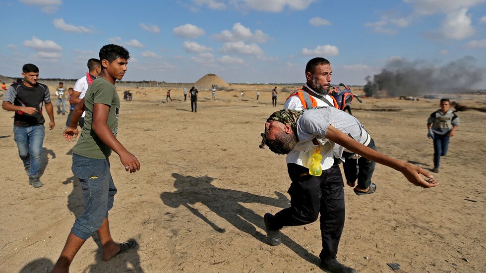 إصابة 38 فلسطينيا برصاص الجيش الإسرائيلي شرقي قطاع غزة