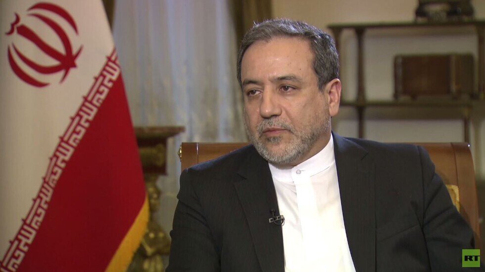 عراقجي لـ RT: نأمل بالوصول إلى أجواء هادئة بين إيران والإمارات والتوصل إلى تصور يؤدي للهدوء بالمنطقة