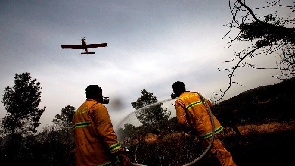 عشرات فرق الإطفاء وطائرات إسرائيلية تحاول إخماد حريق هائل قرب القدس