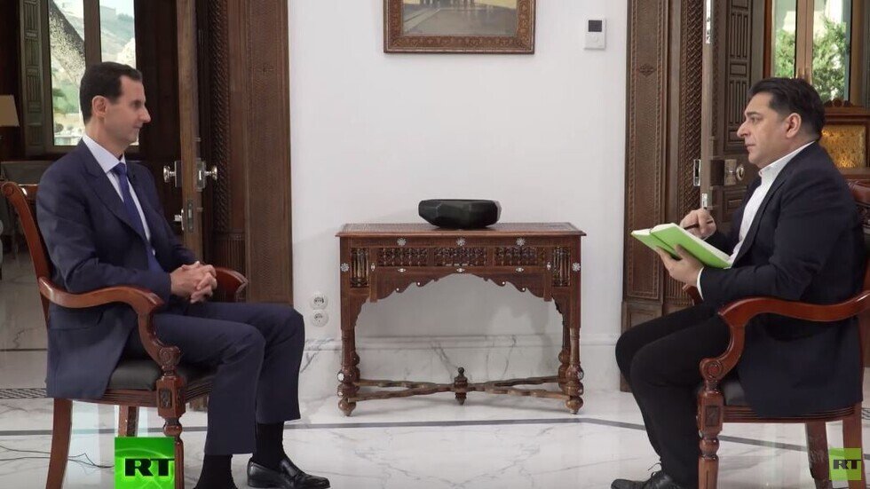 النص الكامل لحديث الرئيس الأسد لقناة RT