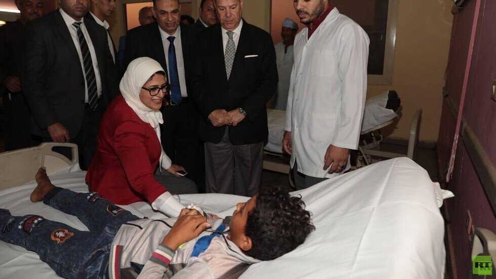 تسمم جماعي لتلاميذ في مدرسة بمصر (صور)