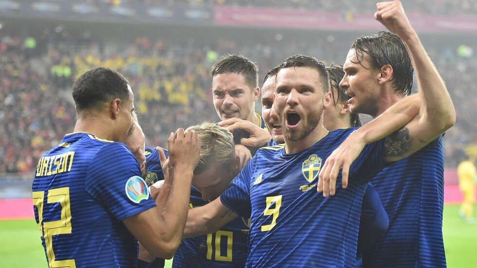 السويد تلتحق بركب المتأهلين إلى نهائيات "يورو 2020"   