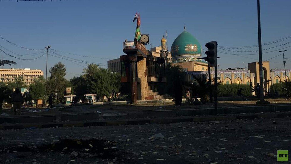 مصدر لـRT: المتظاهرون العراقيون يسيطرون على جسر السنك وسط بغداد