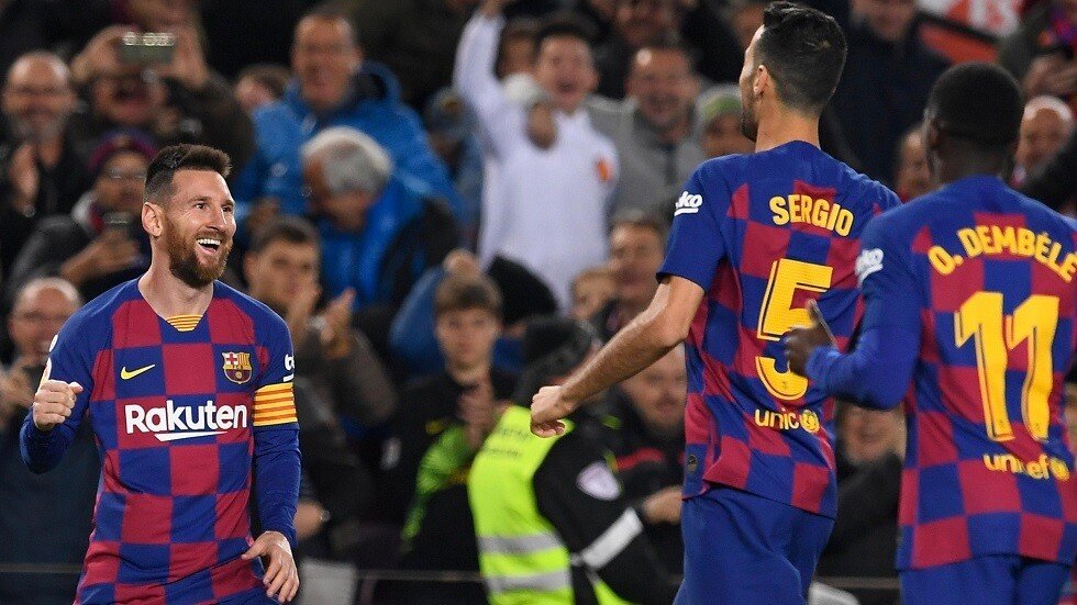 تحركات برشلونة لتجديد عقد ميسي