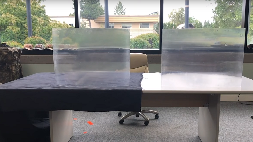 بالفيديو.. تطوير مادة شفافة لإخفاء الأشخاص