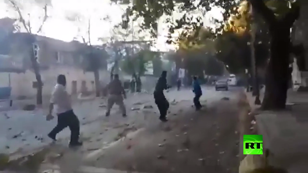 فيديو يظهر إطلاق رصاص في كردستان إيران