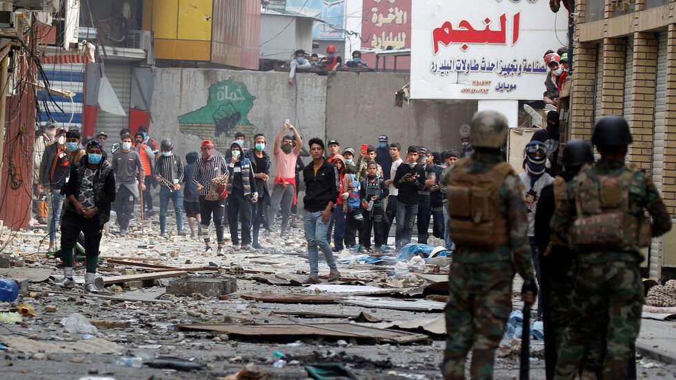 تجدد الاحتجاجات في بغداد وجنوب العراق