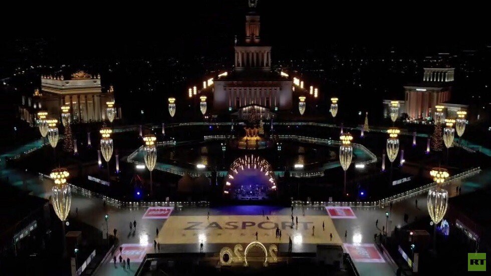 انطلاق موسم التزلج على الجليد في موسكو