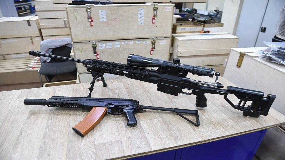 زيادة مدى إصابة بندقية قنص روسية